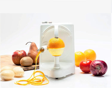 Pelamatic Orange Peeler Profesional, pelador de frutas y hortalizas acero inoxidable Eléctrica, Blanco 2022, OPP-002